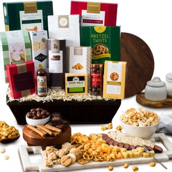 Decked in Snacks Gift Basket – view 2