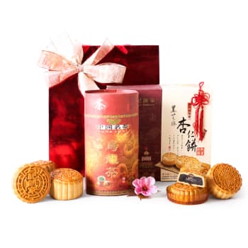 Mooncakes and Tea Mid Autumn Festival Gift – view 2