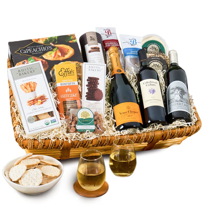 All-Star Wine Trio Gift Basket