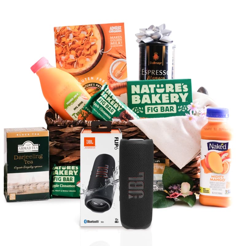 Morning Melodies Hamper with JBL Flip 5