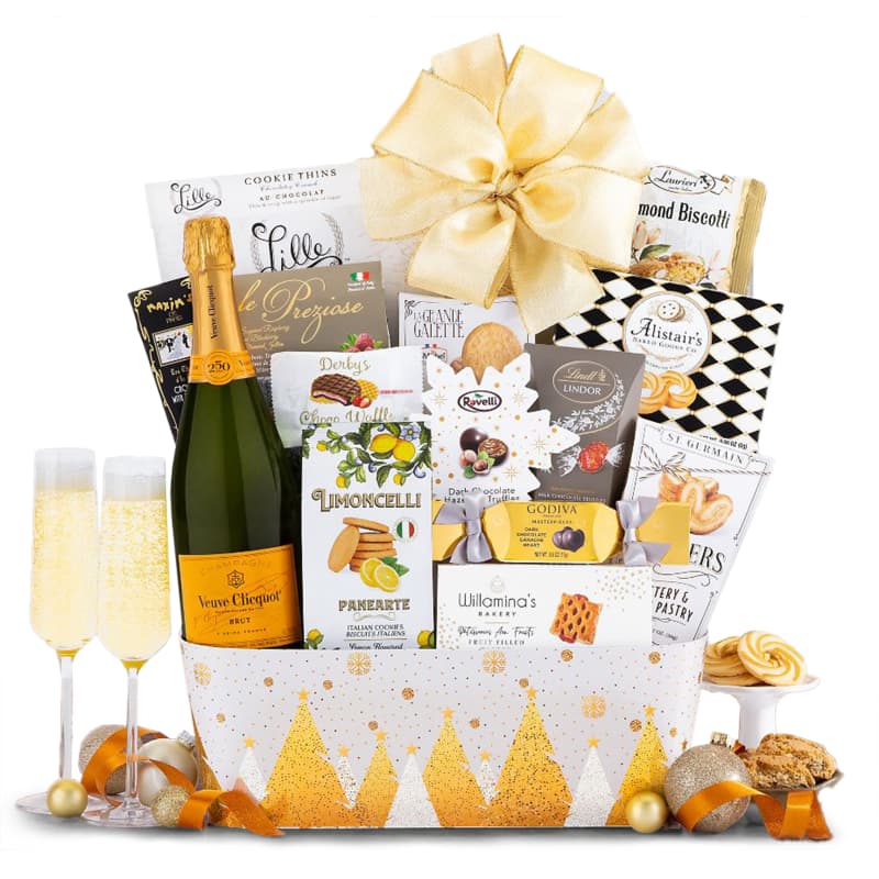 Clicquot Signature Champagne Gift Bag