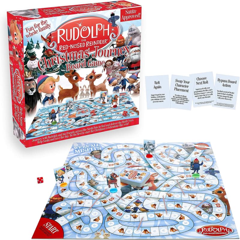 Rudolph the Red Nosed Reindeer Christmas Journey Board Game